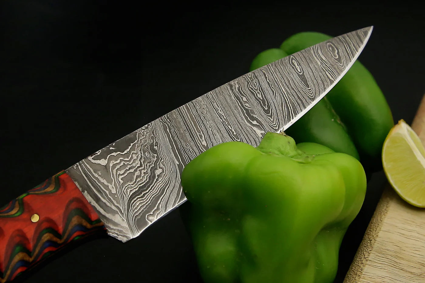 Custom Handmade Chef Set Damascus Steel