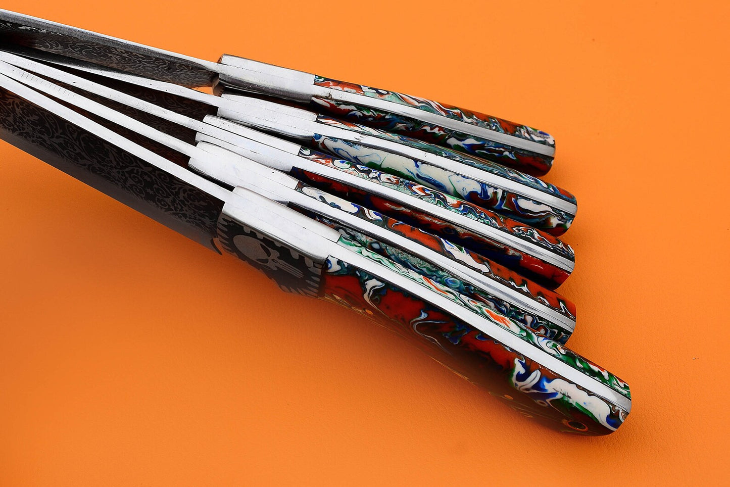 D2 STEEL Chef SET Handmade knives