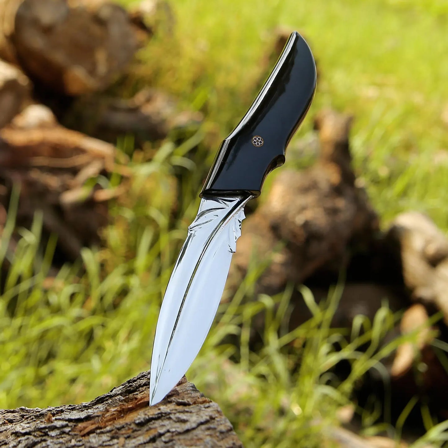 Handmade D2 steel Personalized Camping Fishing Knife