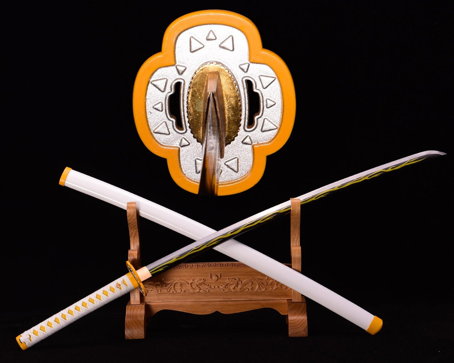 Agatsuma Zenitsu Katana Sword Demon Slayer Ninja Katana