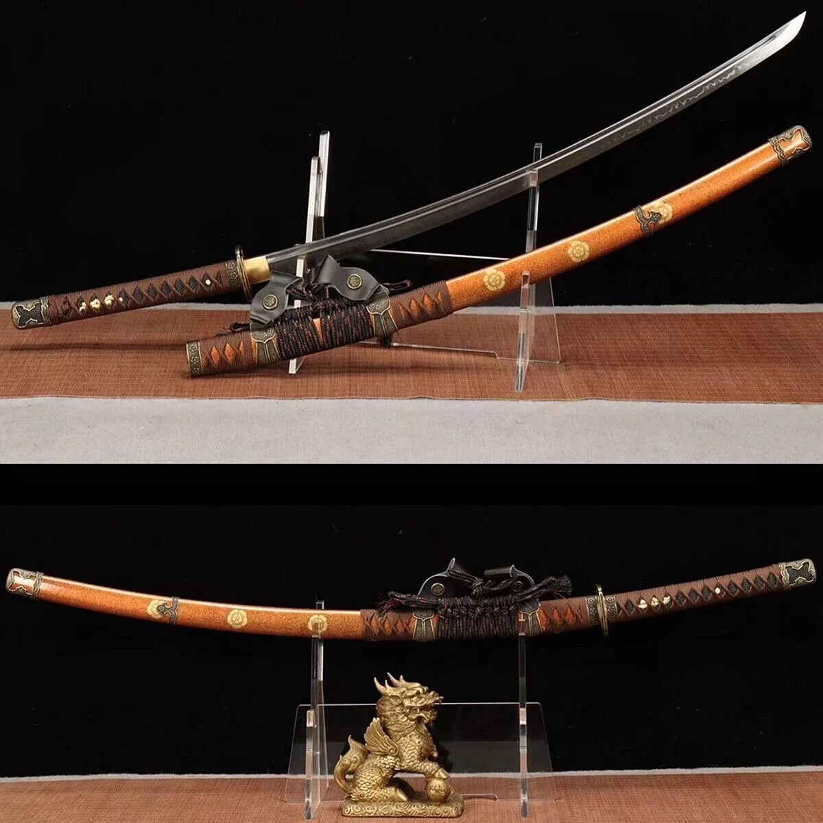 Tachi T10 Steel Katana Battle Ready Sharp Samurai Sword