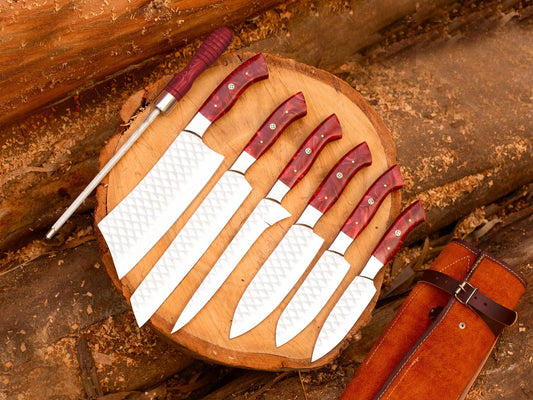 Kitchen Chef Knives Set 6 Pcs