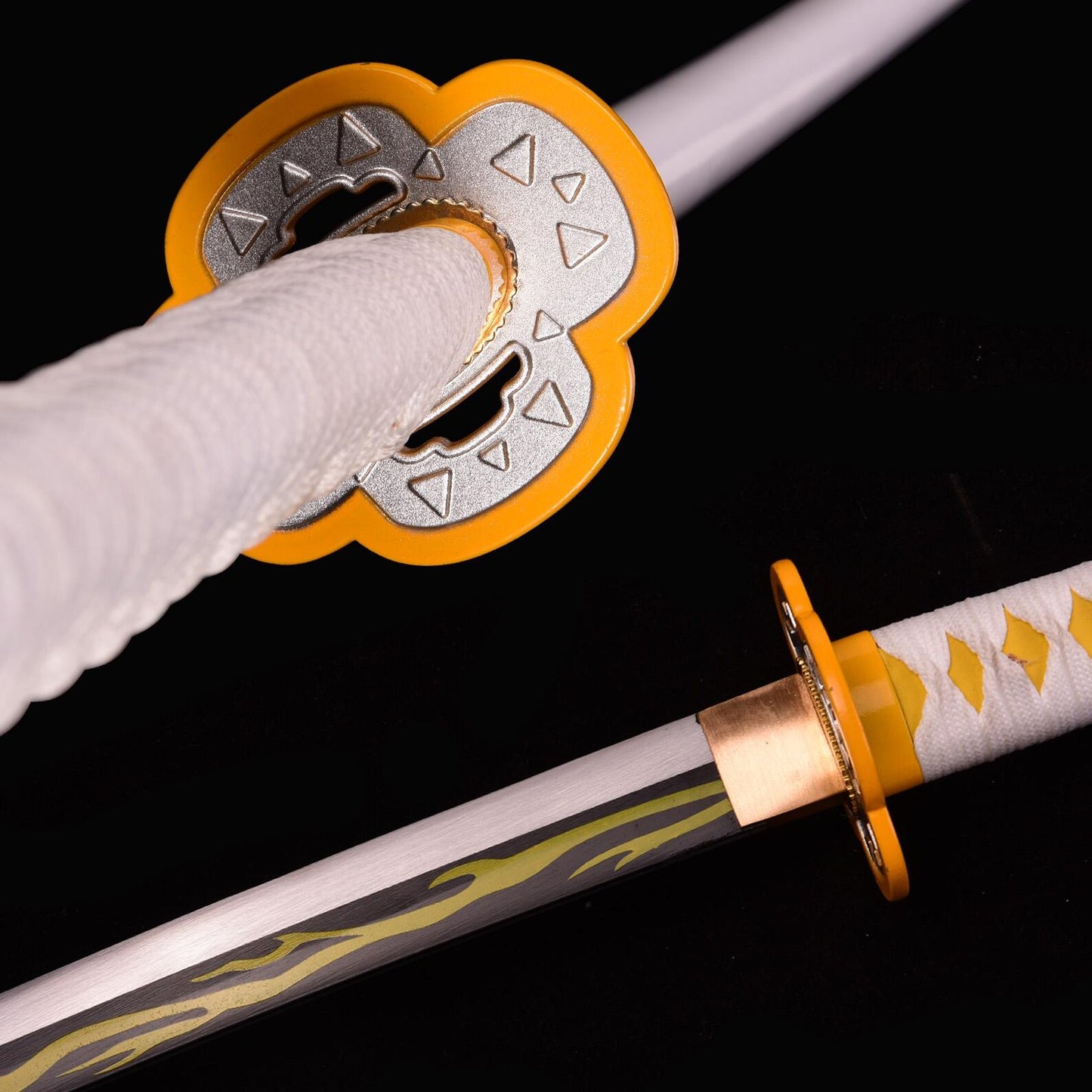 Agatsuma Zenitsu Katana Sword Demon Slayer Ninja Katana